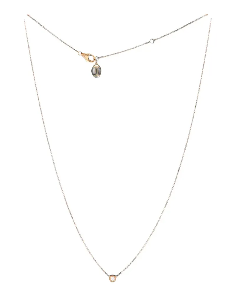 Cartier D'Amour Pendant 18K Rose Gold with Diamond XS necklace - Rosa Rosa