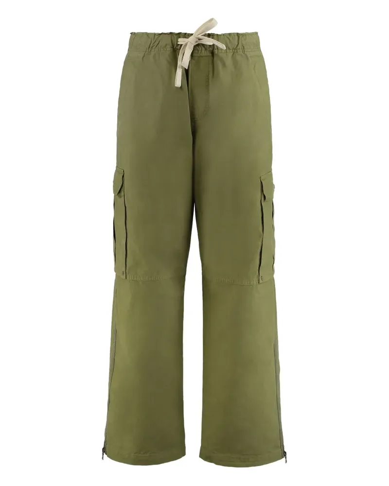Palm Angels drawstring cargo trousers - Grün Grün