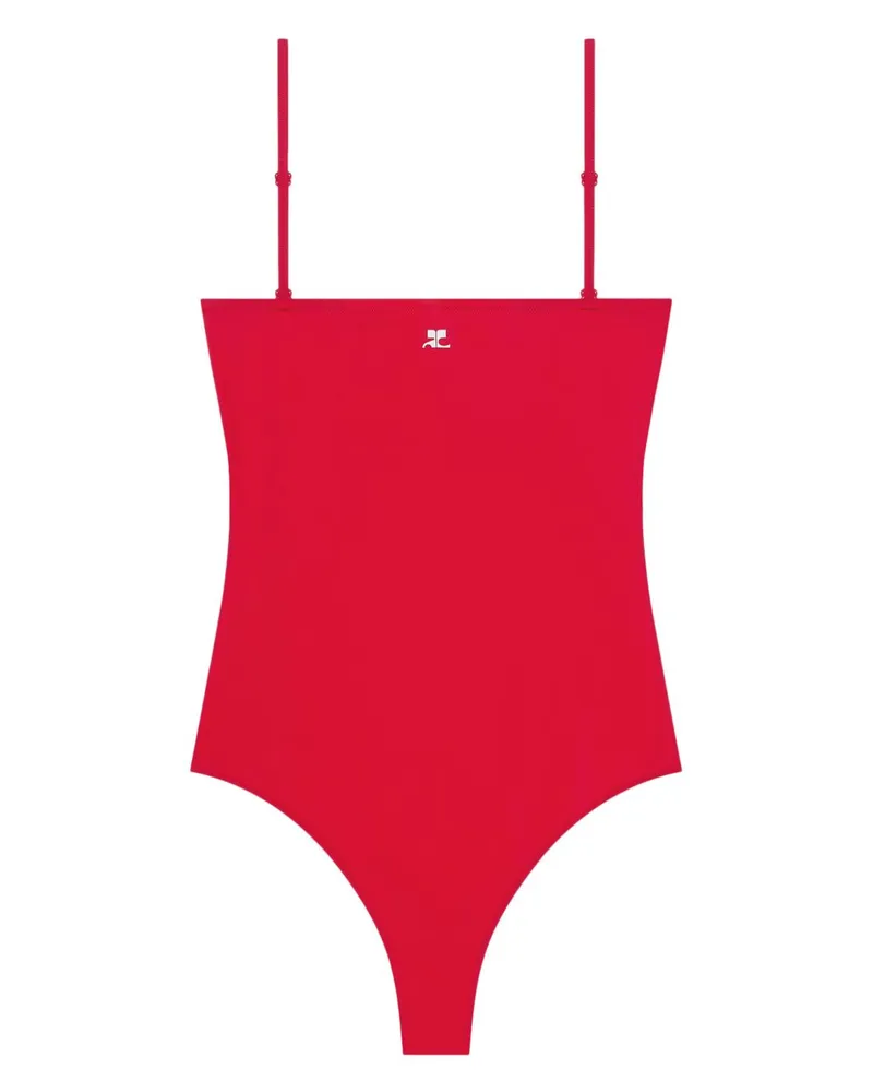 Courrèges Heritage Badeanzug - Rot Rot