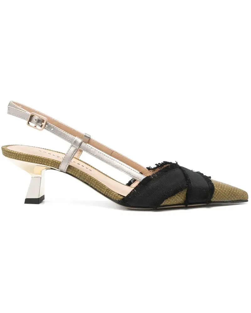 FESTA Milano Girasole Slingback-Pumps 60mm - Grün Grün