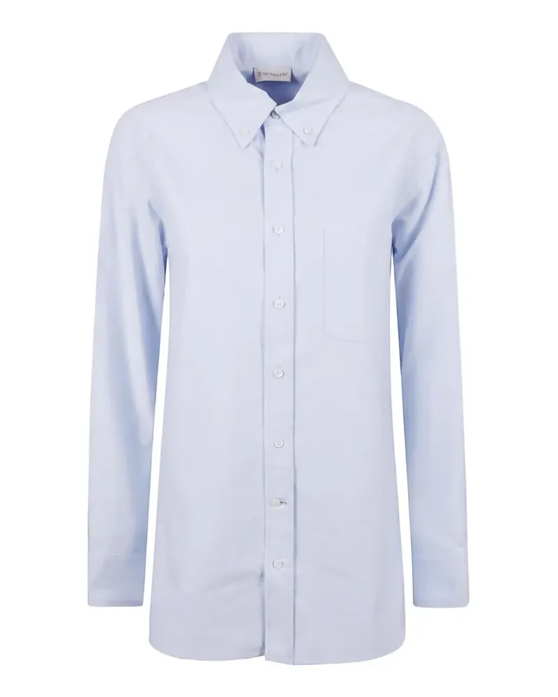 Moncler Hemd mit Button-down-Kragen - Blau Blau