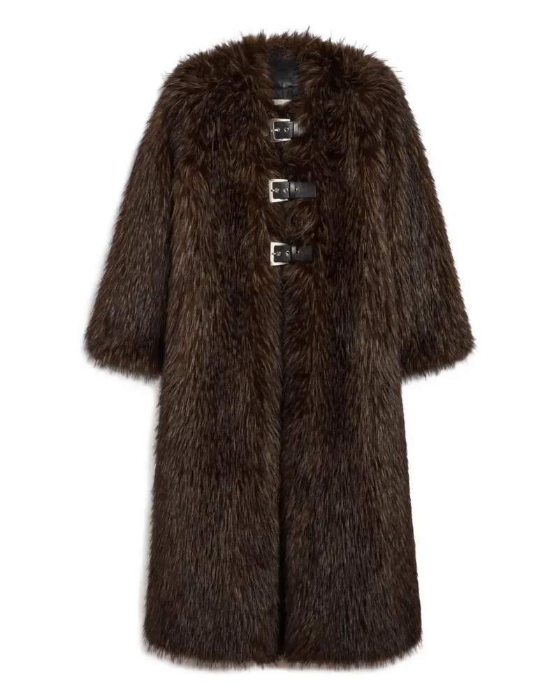 APPARIS Nolwen Mantel mit Schnalle - Braun Braun