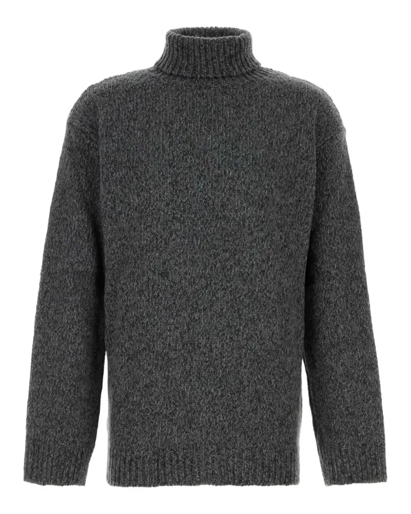 Our Legacy roll-neck wool sweater - Grau Grau