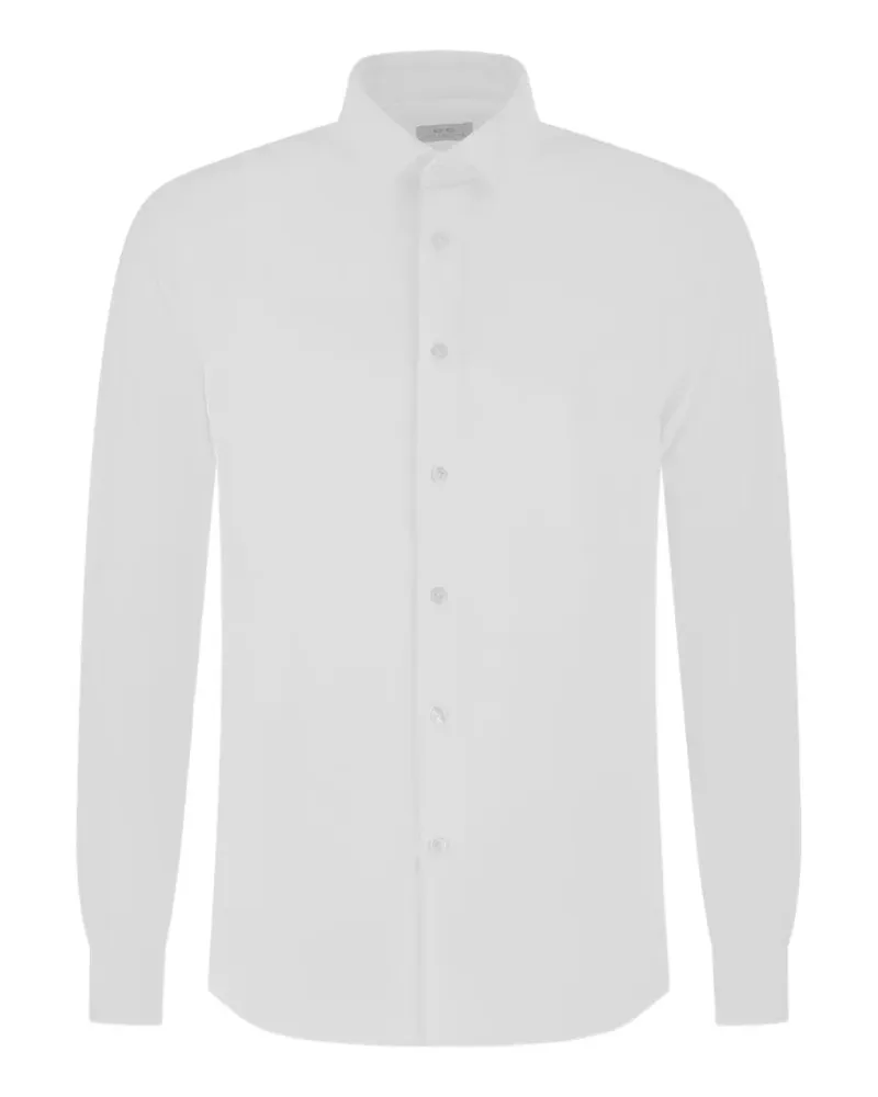 Corneliani Camicia Langarmhemd - Weiß Weiß