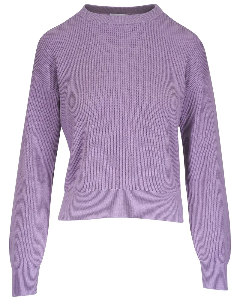 Brunello Cucinelli Gerippter Pullover - Violett Violett