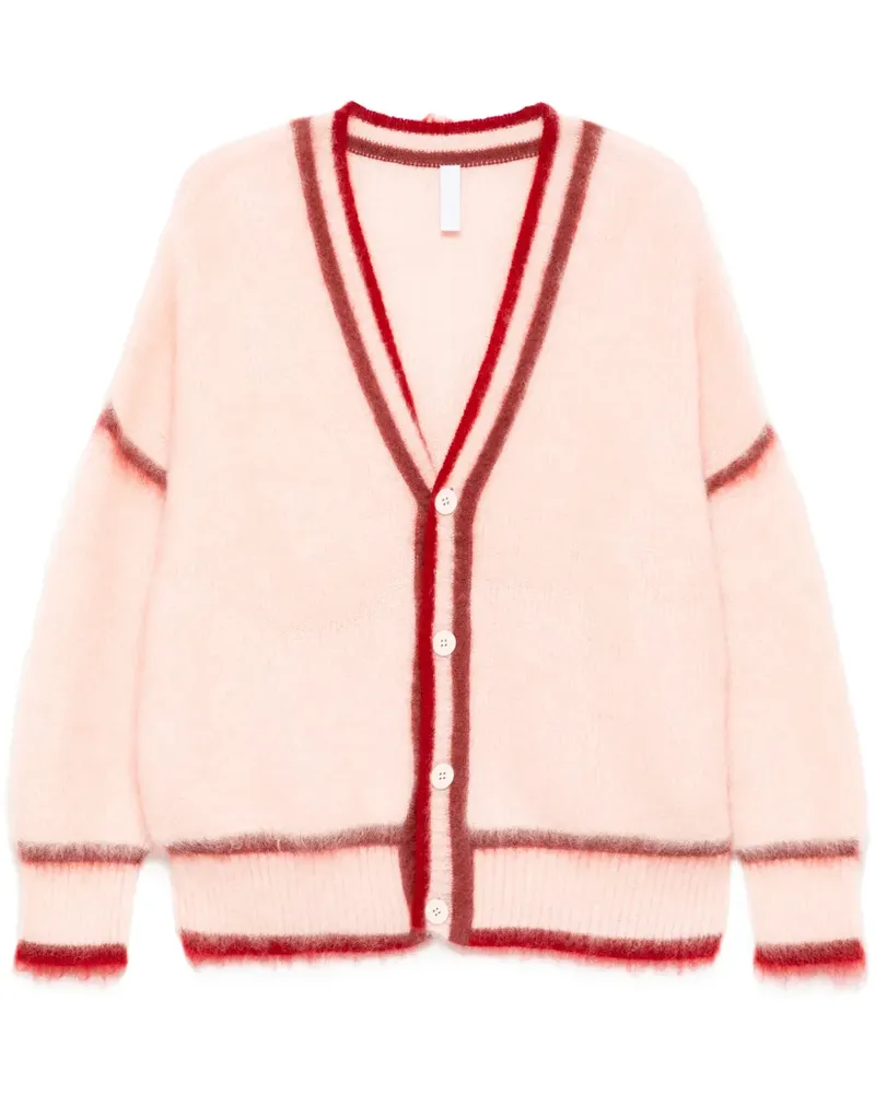 CFCL Cardigan mit gebürstetem Effekt - Rosa Rosa