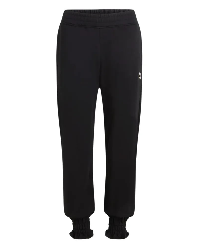 Karl Lagerfeld Jogginghose mit Ikon-Patch - Schwarz Schwarz