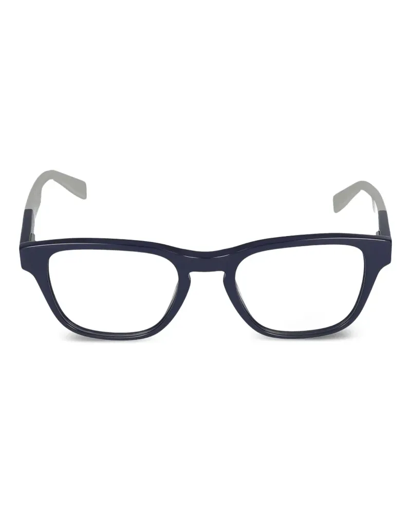 Lacoste Brille mit eckigem Gestell - Blau Blau