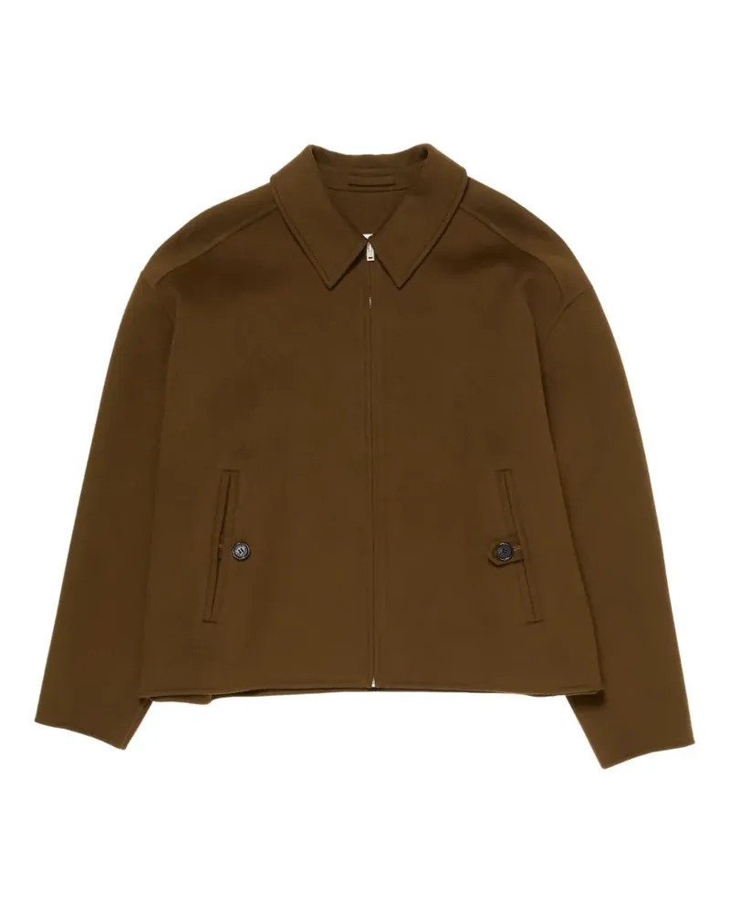 Acne Studios Jacke mit Reißverschluss - Grün Grün