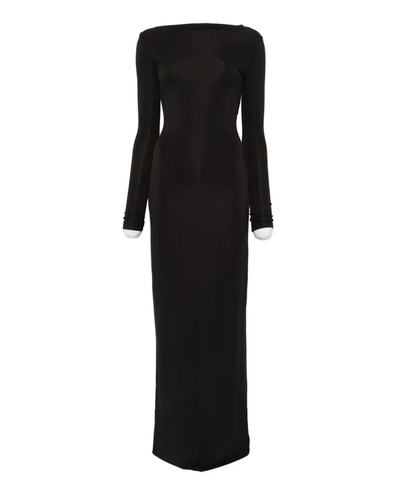 Cult Gaia Armand long-sleeve maxi dress - Schwarz Schwarz