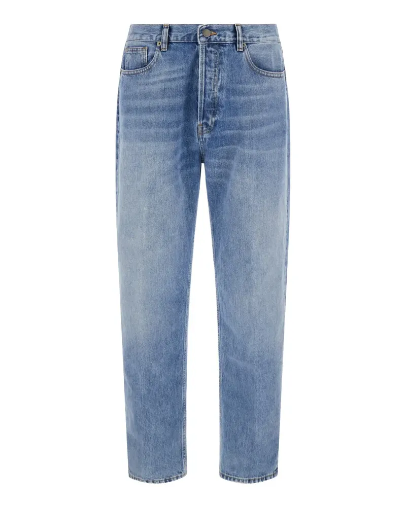 Mauro Grifoni Ausgeblichene Jeans - Blau Blau