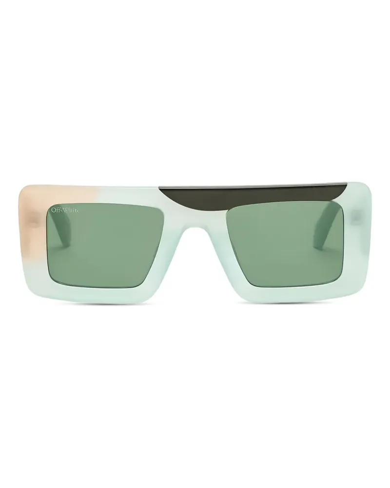 OFF-WHITE Seattle Sonnenbrille mit eckigem Gestell - Blau Blau