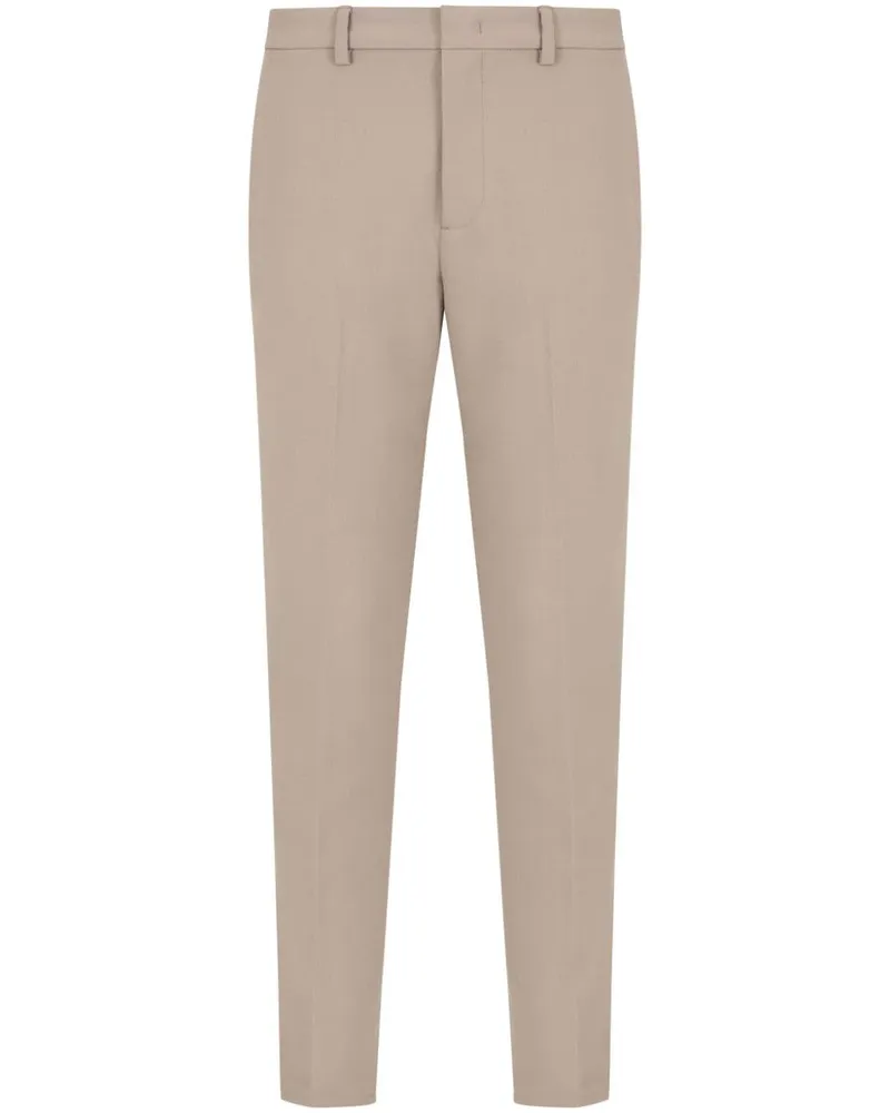 Emporio Armani Hose mit Tapered-Bein - Nude Nude