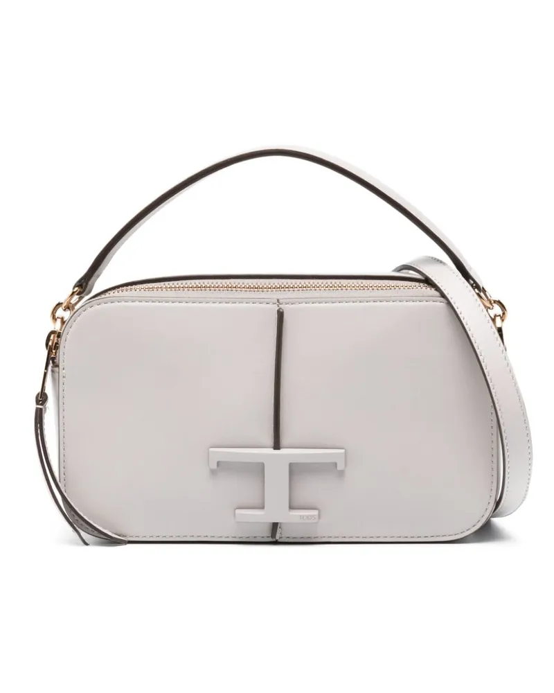 TOD'S Timeless Umhängetasche - Grau Grau
