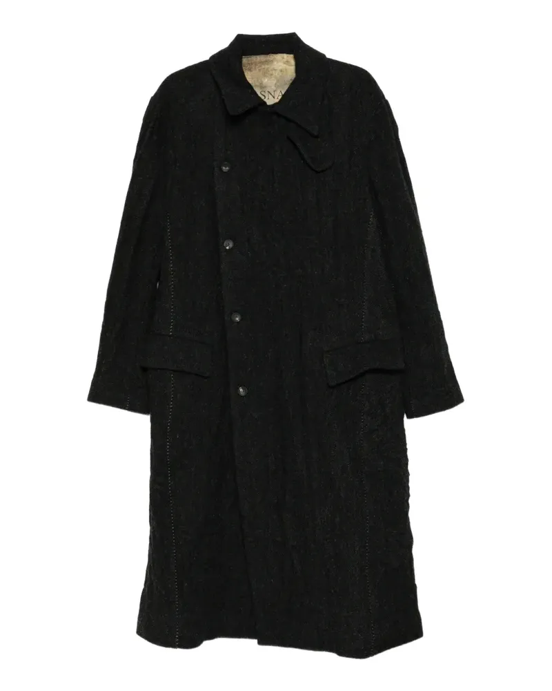 Masnada button-fastening coat - Grau Grau