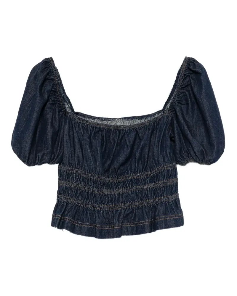 Reformation Aliya Jeanstop - Blau Blau