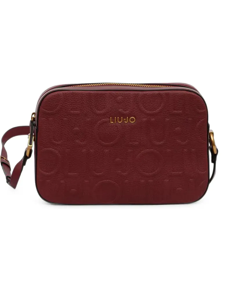 Liu Jo logo-embossed shoulder bag - Rot Rot