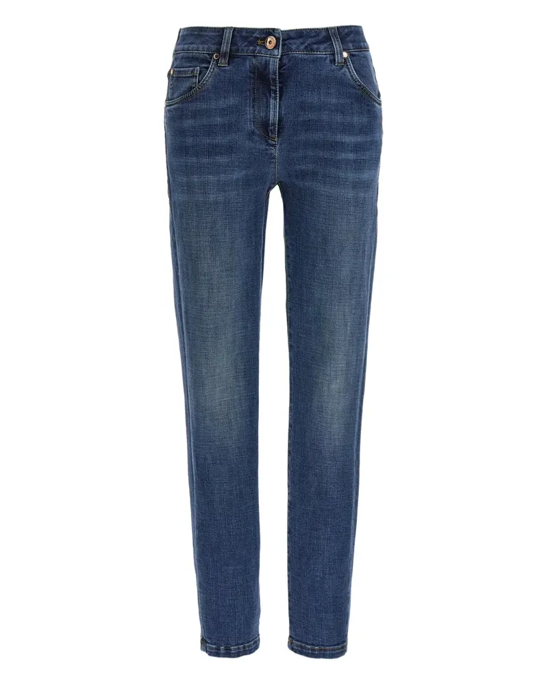 Brunello Cucinelli Monile Five-Pocket-Jeans - Blau Blau