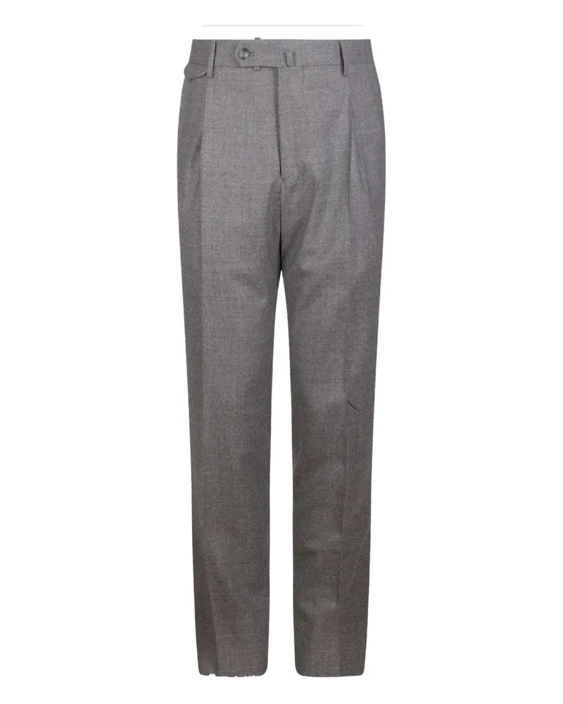Tagliatore Hose mit Bügelfalten - Grau Grau