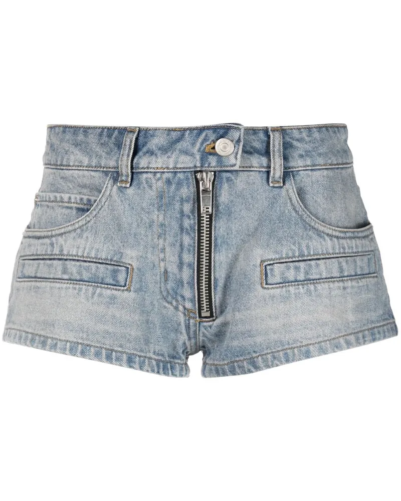 Courrèges Jeans-Shorts - Blau Blau