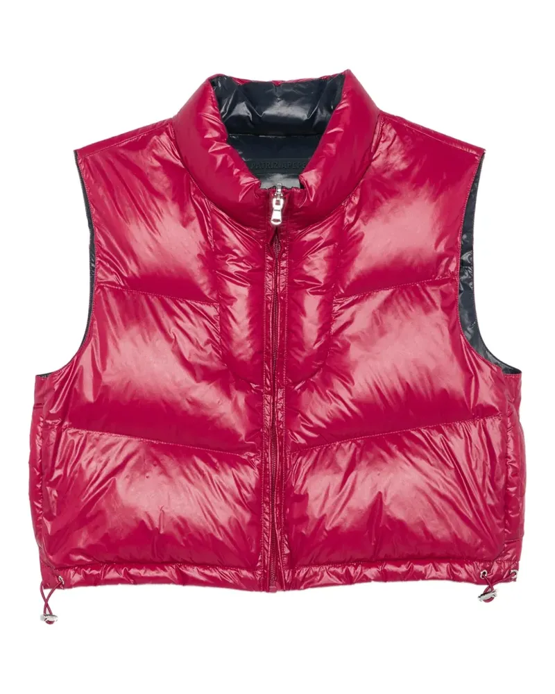 Patrizia Pepe reversible padded vest - Rot Rot