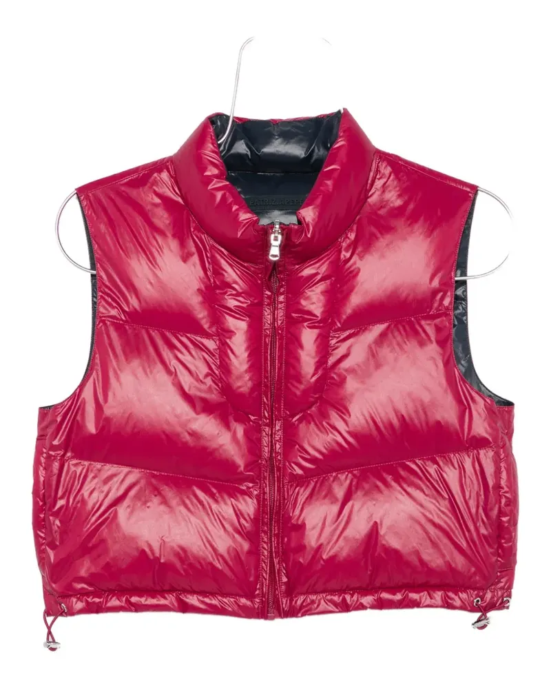 Patrizia Pepe reversible padded vest - Rot Rot