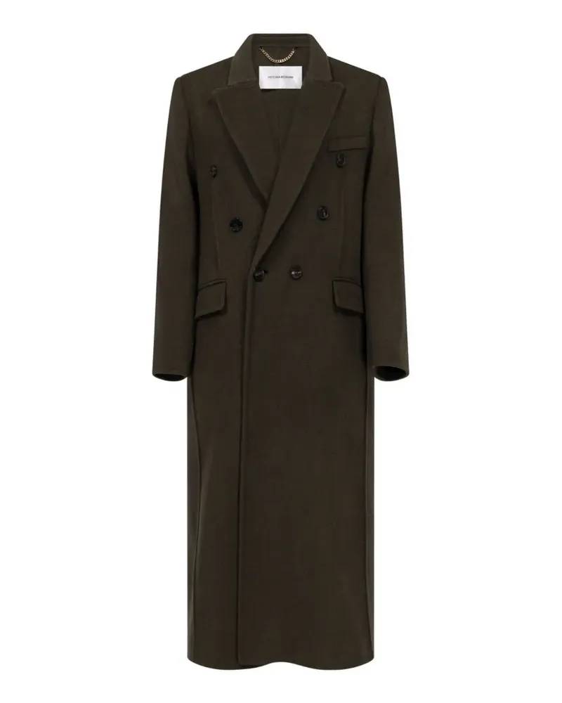Victoria Beckham Doppelreihiger Catriona Mantel - Grün Grün