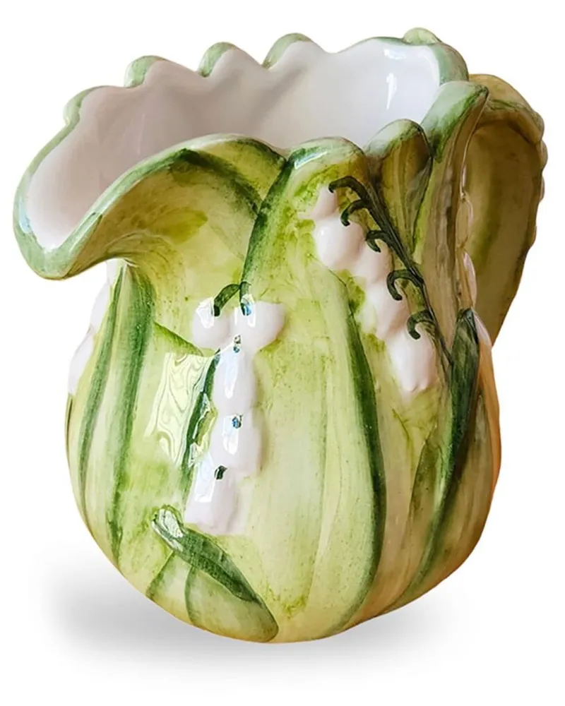 Les-Ottomans Lily of the Valley Milchtopf 11cm - Grün Grün