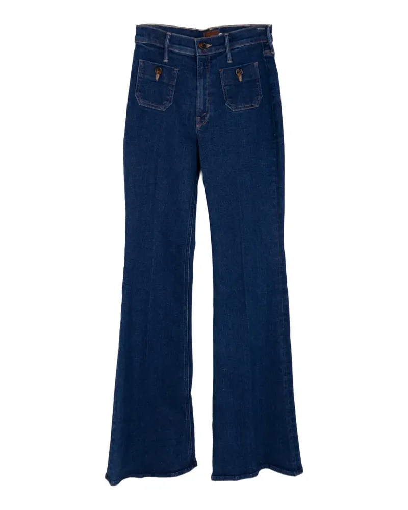 Mother Doozy patch-pocket jeans - Blau Blau