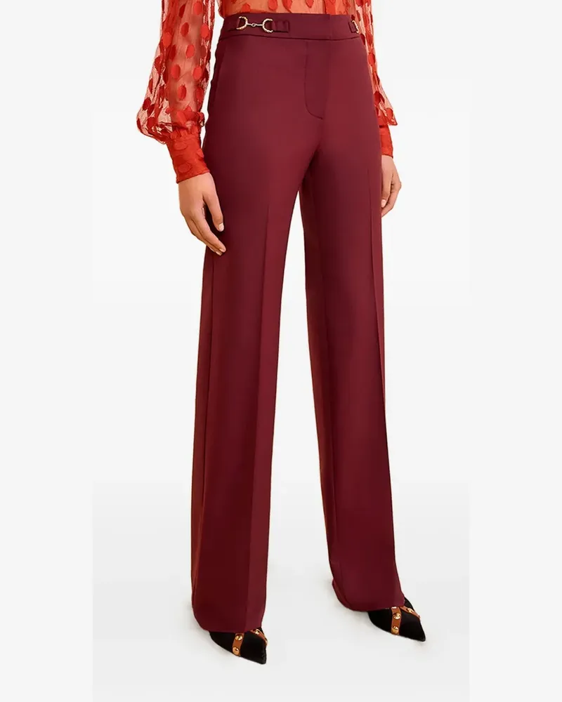 Ulla Johnson Ausgestellte Quartier Hose - Rot Rot