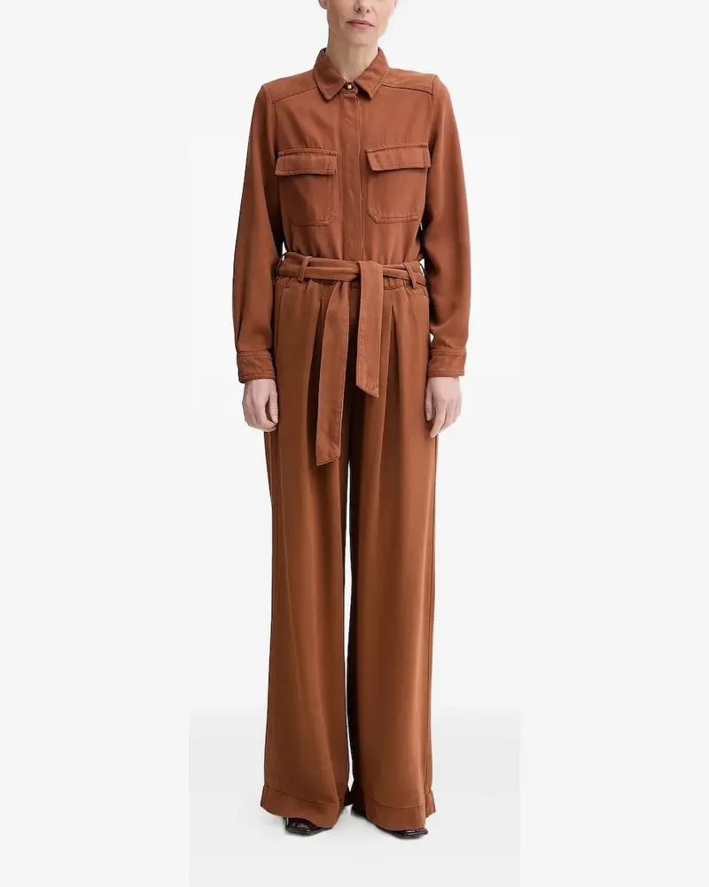 Sessùn Klassische Palazzohose - Braun Braun