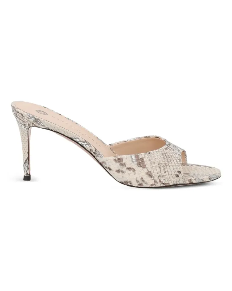 FESTA Milano Pumps mit Schlangen-Print - Nude Nude