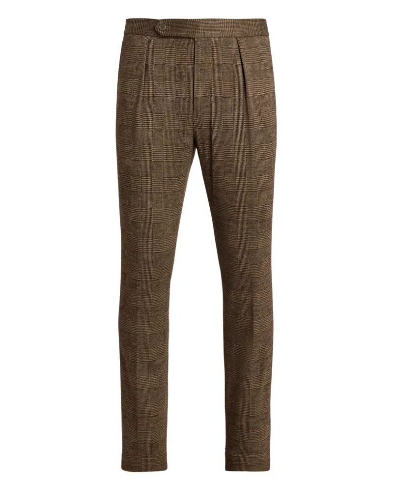 Ralph Lauren Hose mit Karomuster - Braun Braun