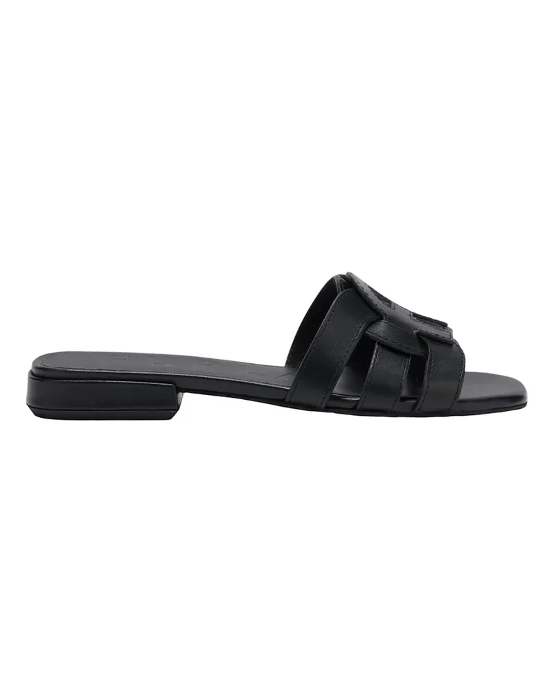 Furla Summer leather sandals - Schwarz Schwarz
