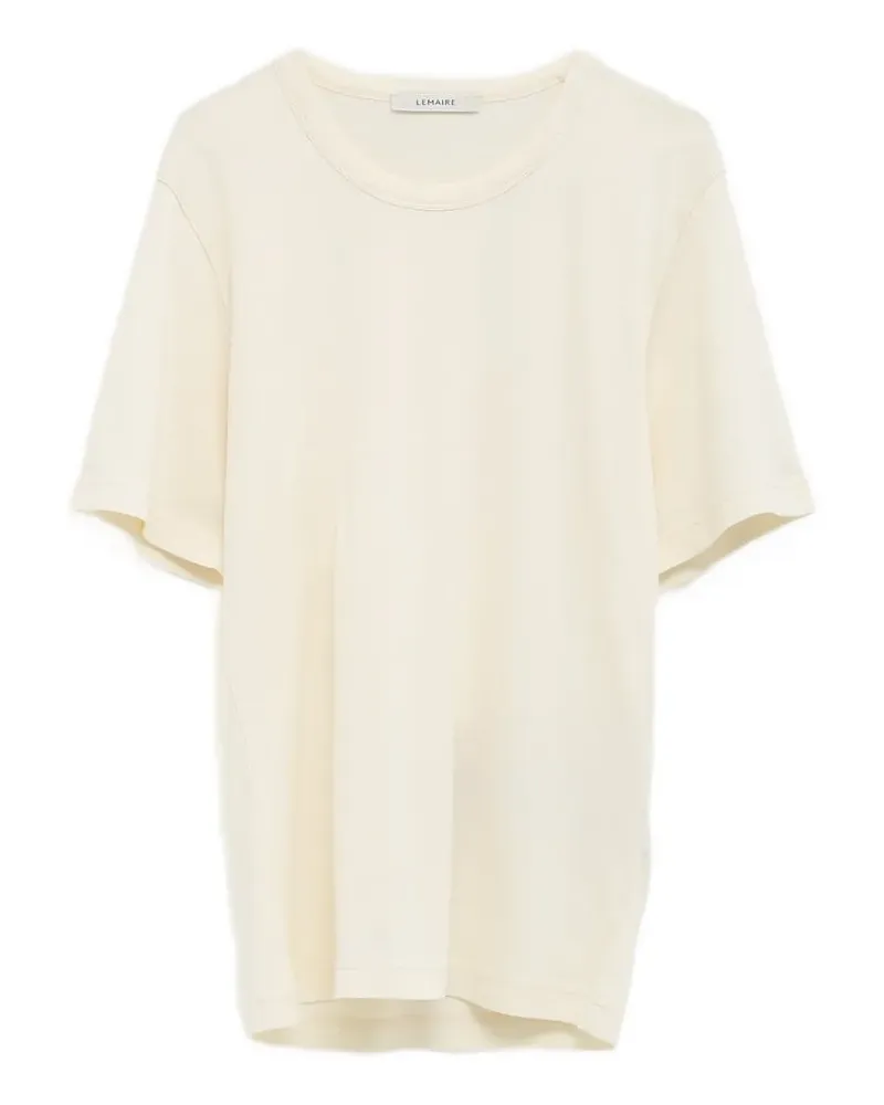 Christophe Lemaire T-Shirt mit rundem Ausschnitt - Nude Nude