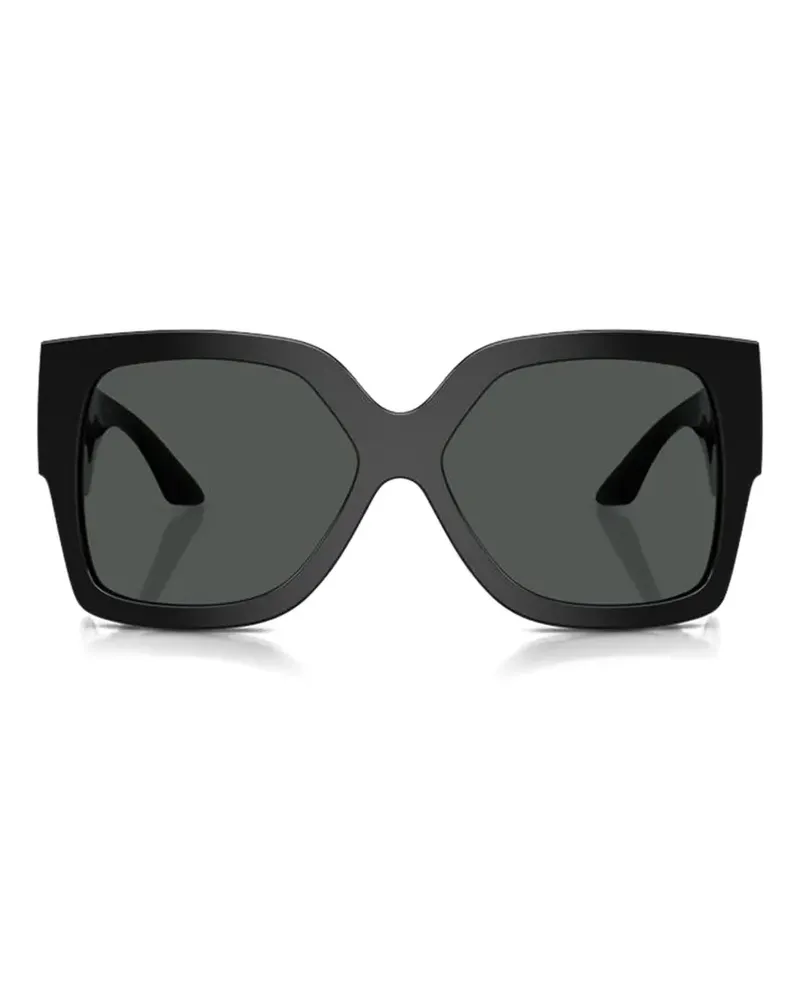 Versace Greca square-frame sunglasses - Schwarz Schwarz