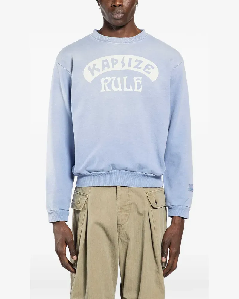 KAPITAL Kapsize Rule sweatshirt - Blau Blau