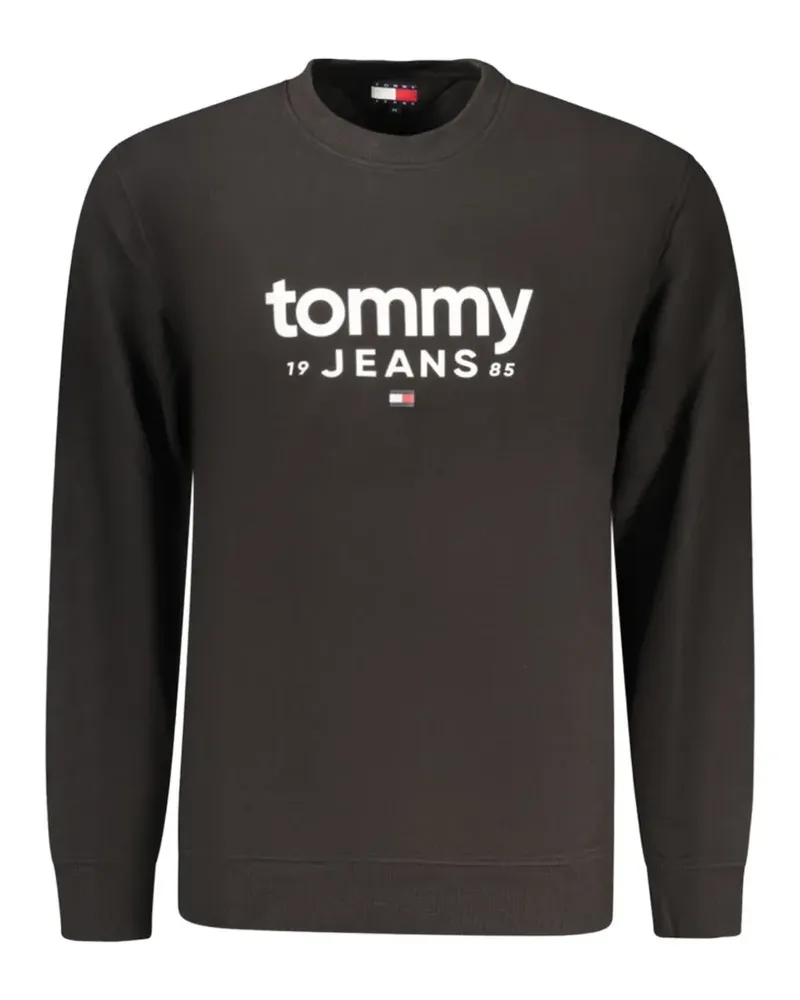 Tommy Hilfiger Sweatshirt mit Logo-Print - Schwarz Schwarz