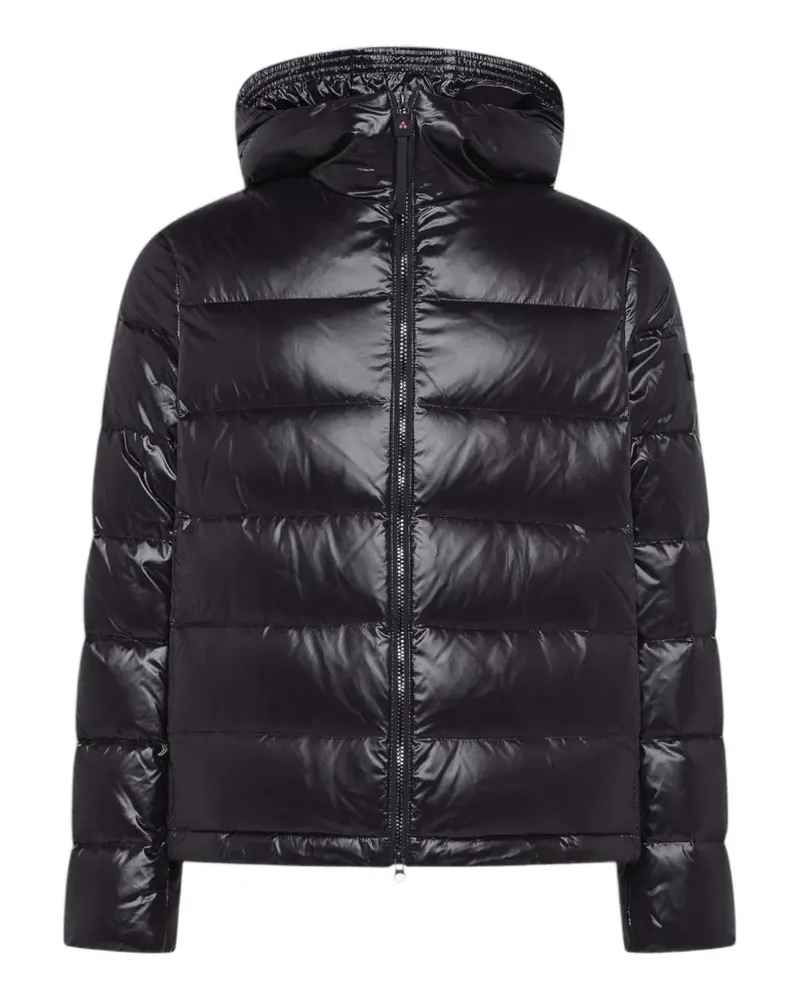Peuterey Honova LKS hooded padded jacket - Schwarz Schwarz