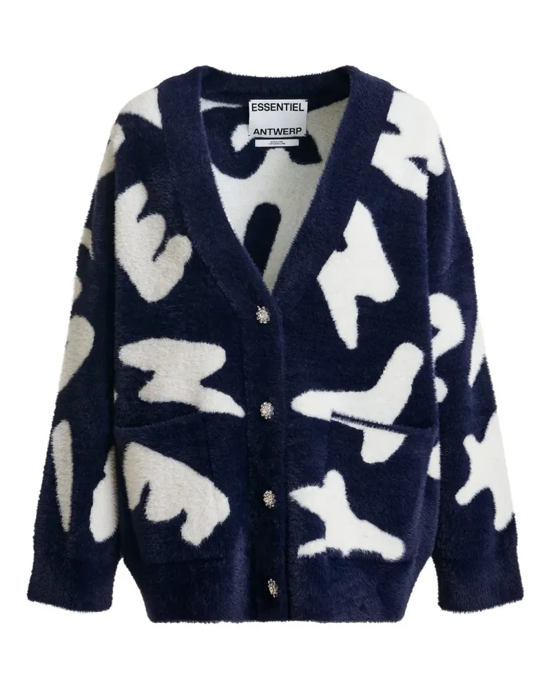 Essentiel Jarden Cardigan - Blau Blau