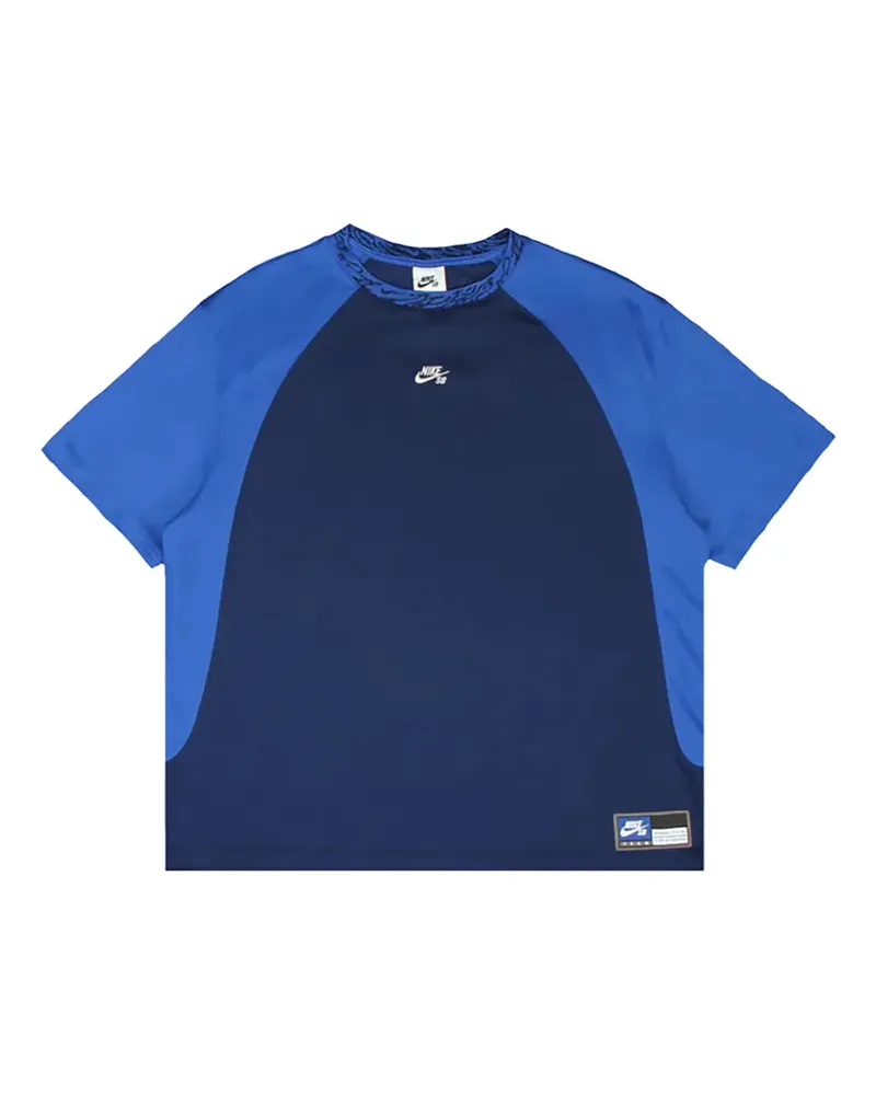 Nike SB Dri-FIT Knit T-Shirt mit Raglanärmeln - Blau Blau