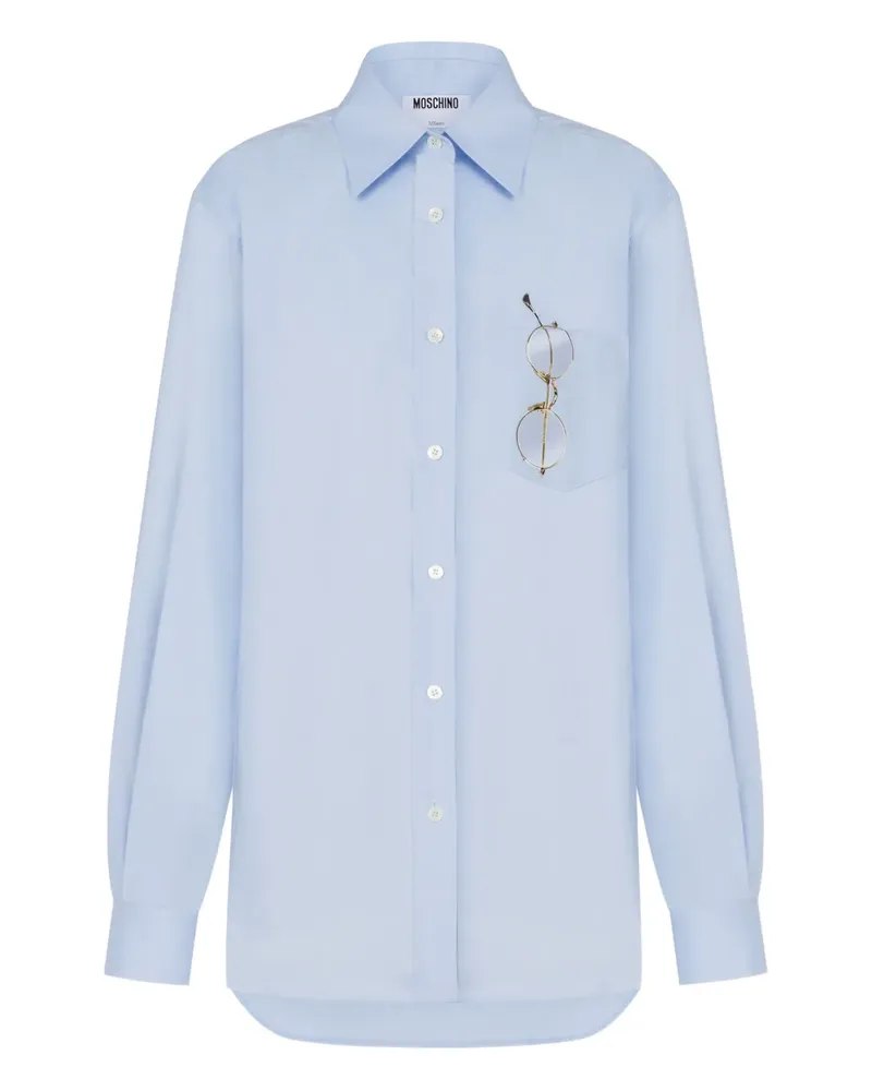 Moschino long-sleeves shirt - Blau Blau