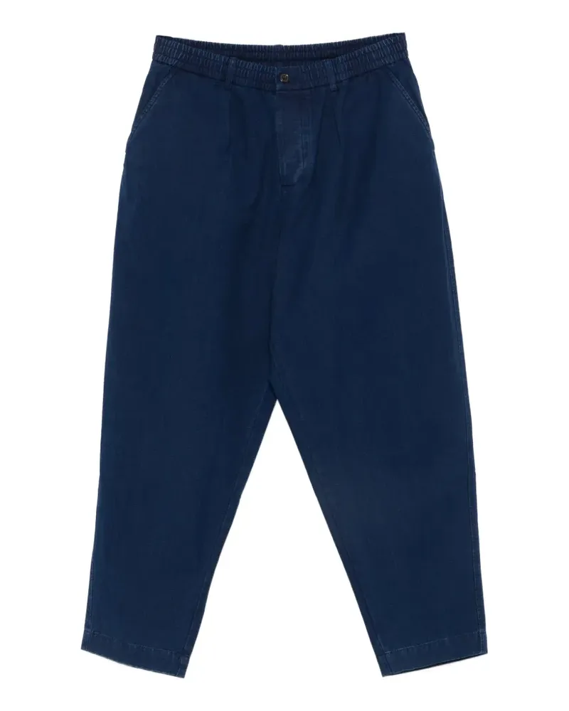 Universal Works Plissierte Hose - Blau Blau