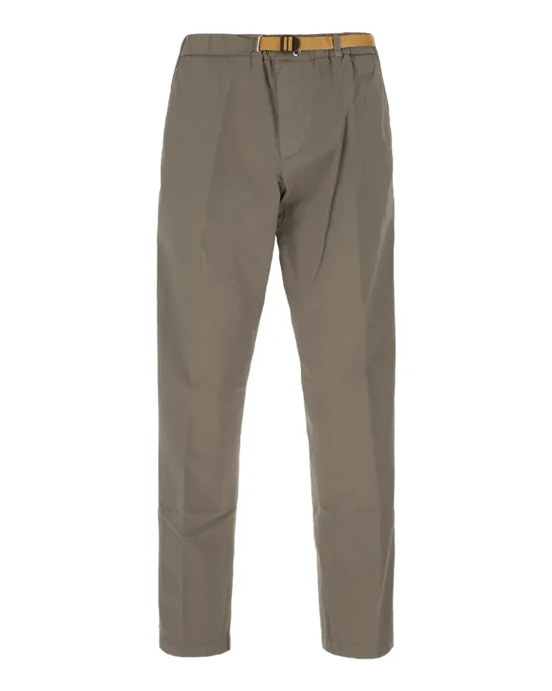 PLAN C belted-waist chinos - Braun Braun