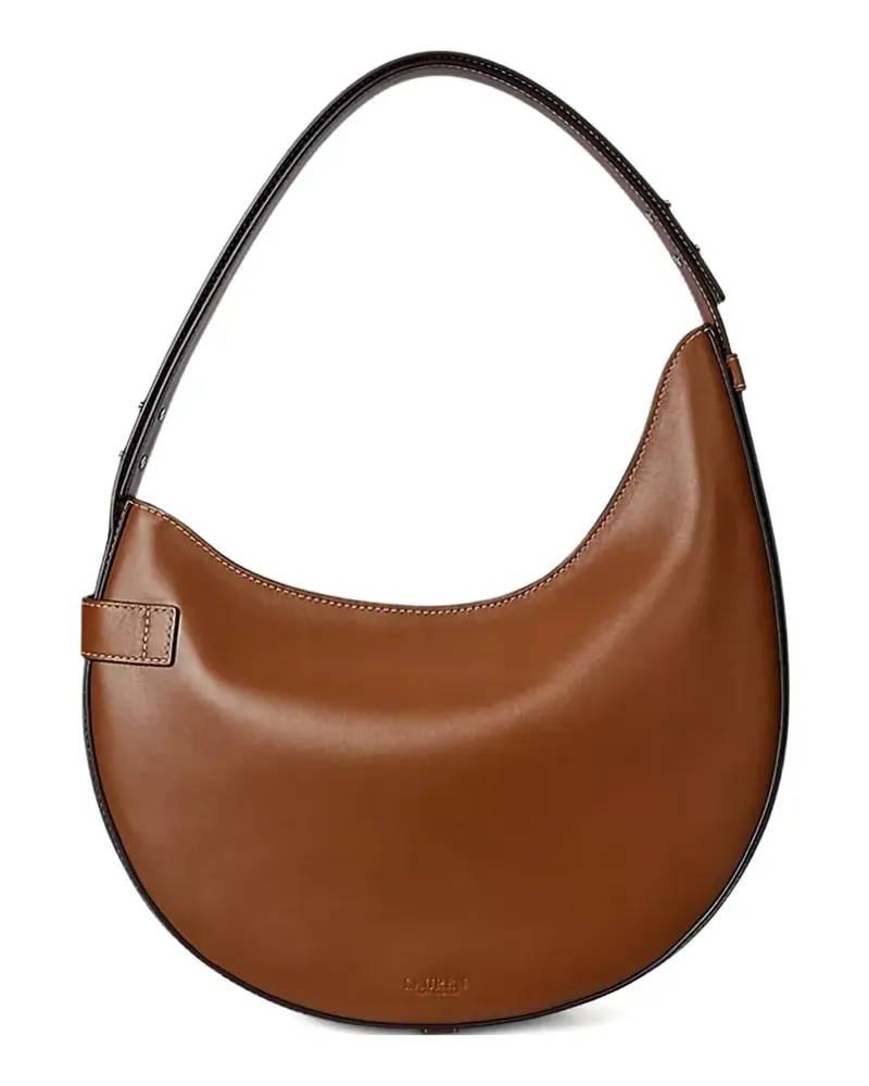 Ralph Lauren buckle-detail shoulder bag - Braun Braun