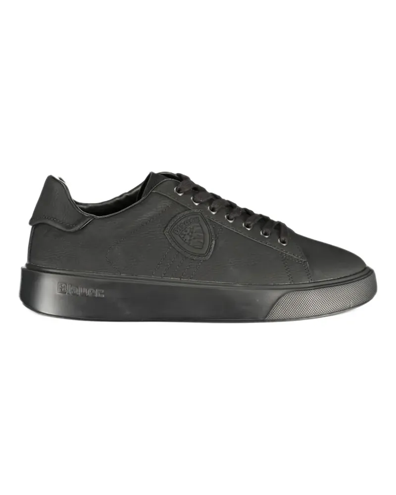 Blauer Buck13/NUB Sneakers mit Logo - Schwarz Schwarz