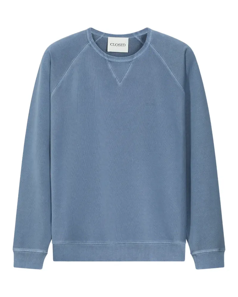 Closed raglan sweatshirt - Blau Blau