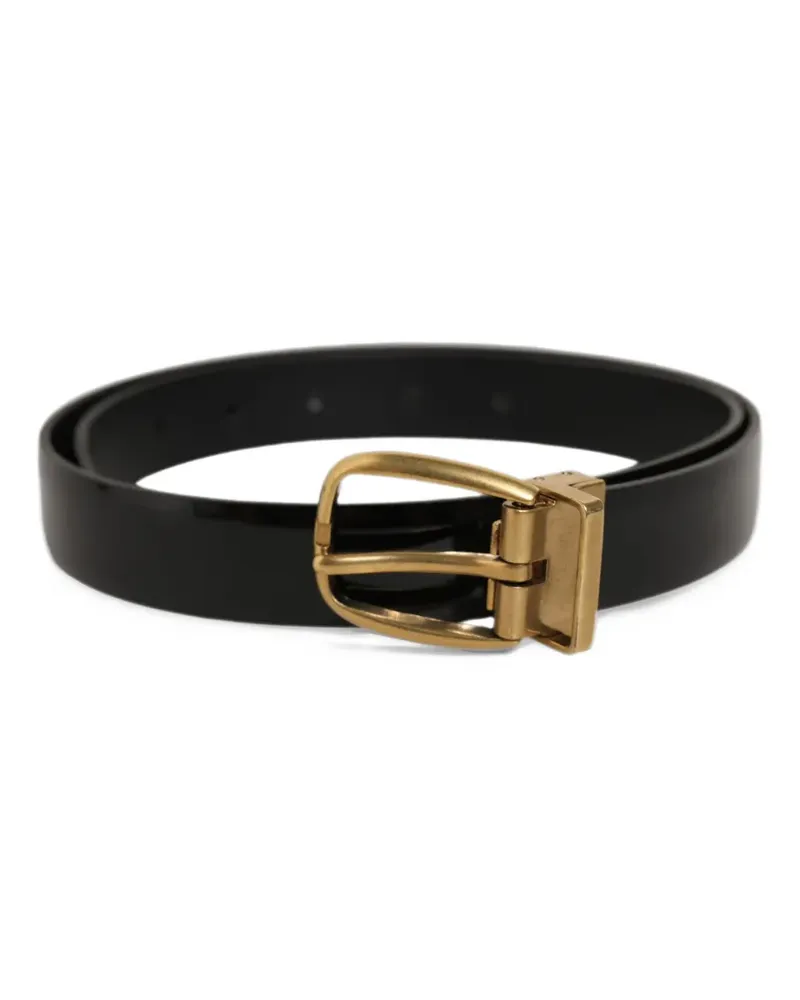 Dolce & Gabbana Klassischer Gürtel - Schwarz Schwarz