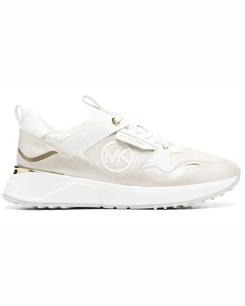 Michael Kors Sneakers in Metallic-Optik - Gold Gold