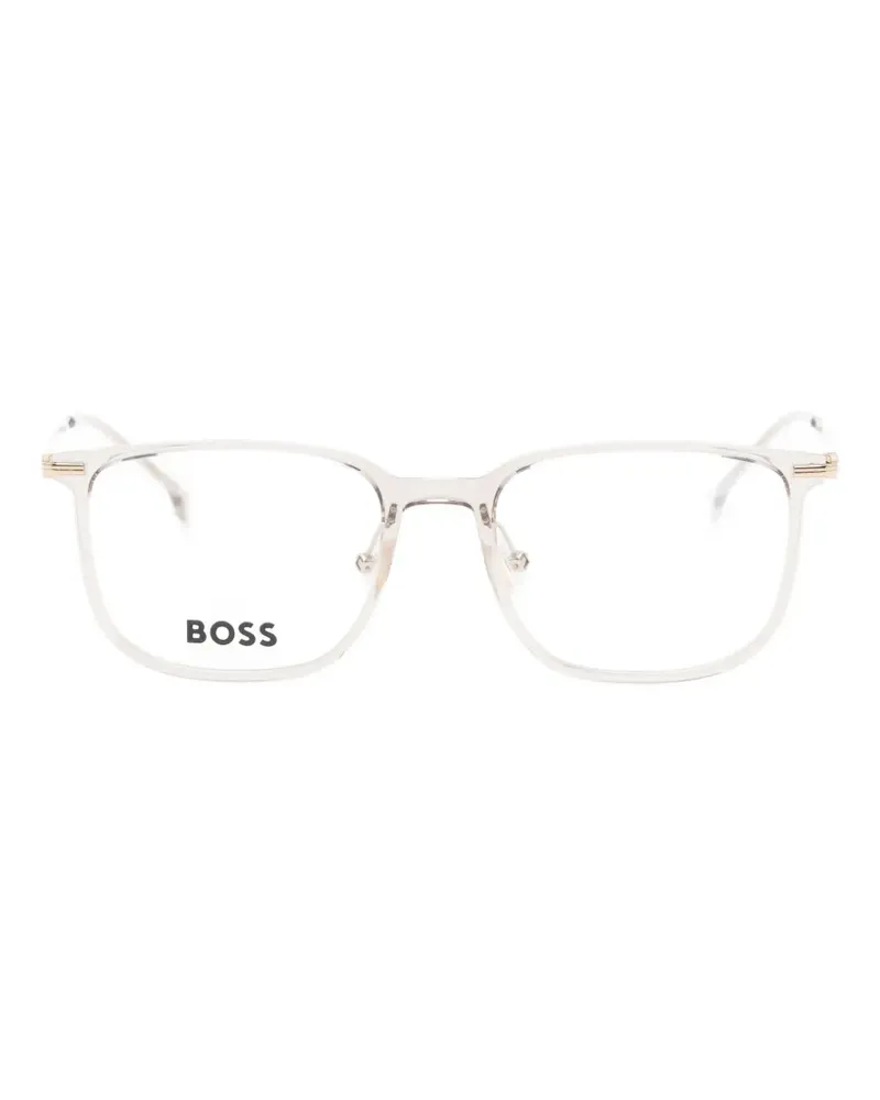 HUGO BOSS square-frame glasses - Weiß Weiß